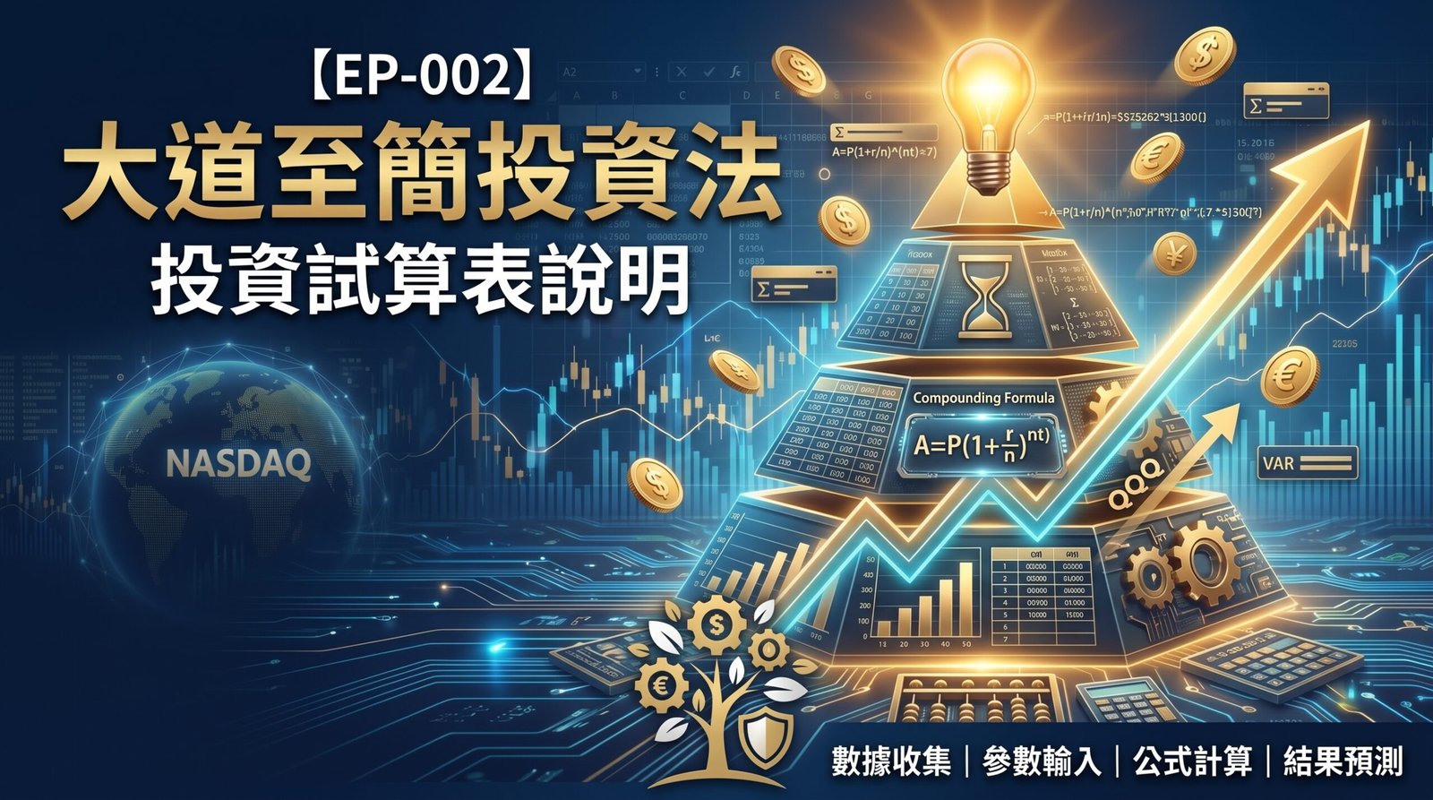 [ep-002] 大道至簡投資法｜試算表操作說明