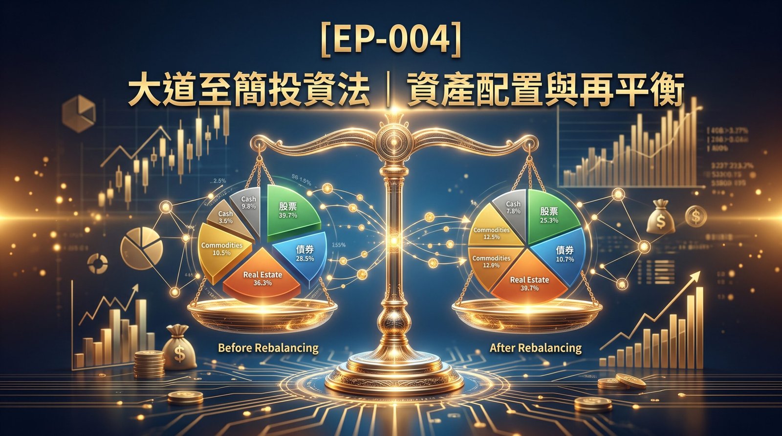 [ep-004] 大道至簡投資法｜資產配置與再平衡