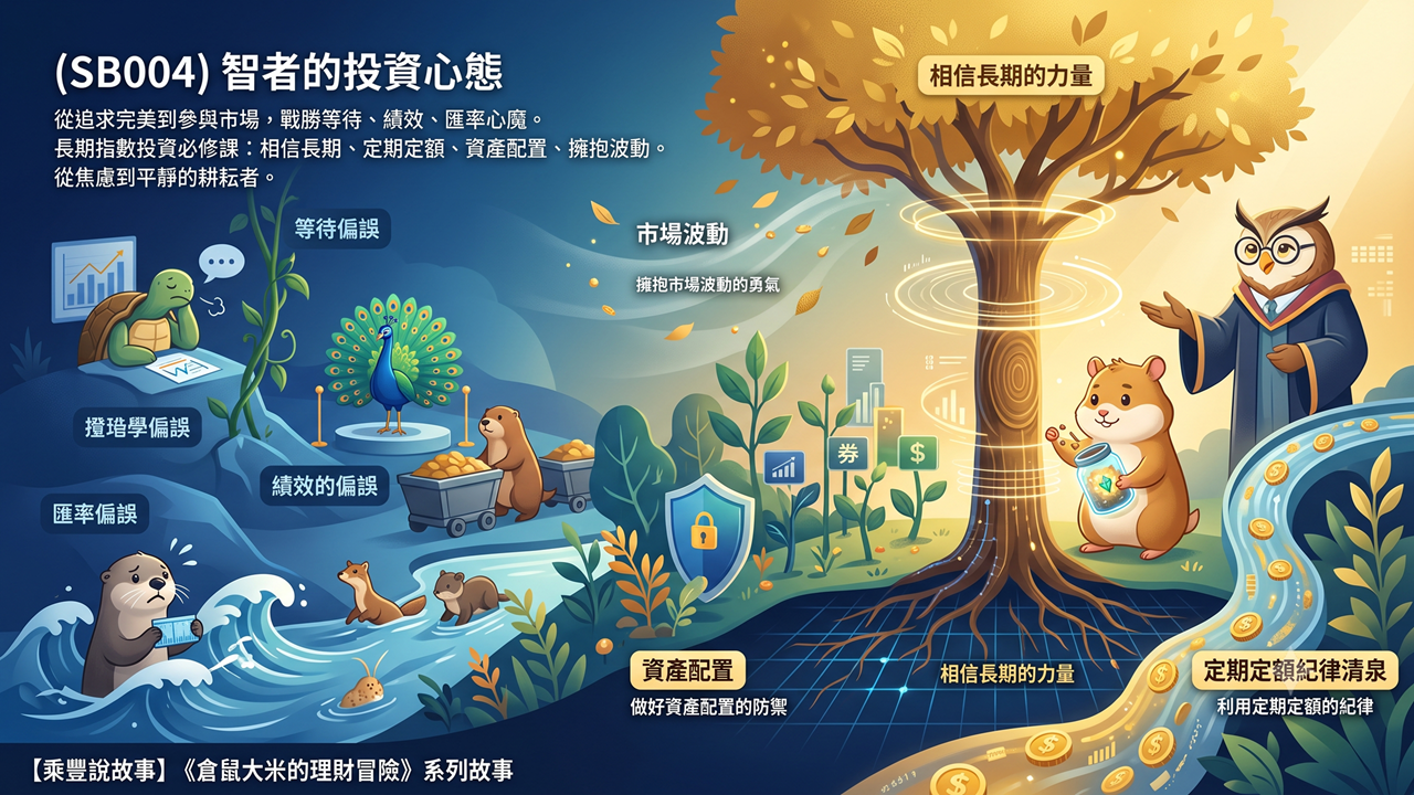 [is-004] 倉鼠大米的理財冒險｜ 智者的投資心態