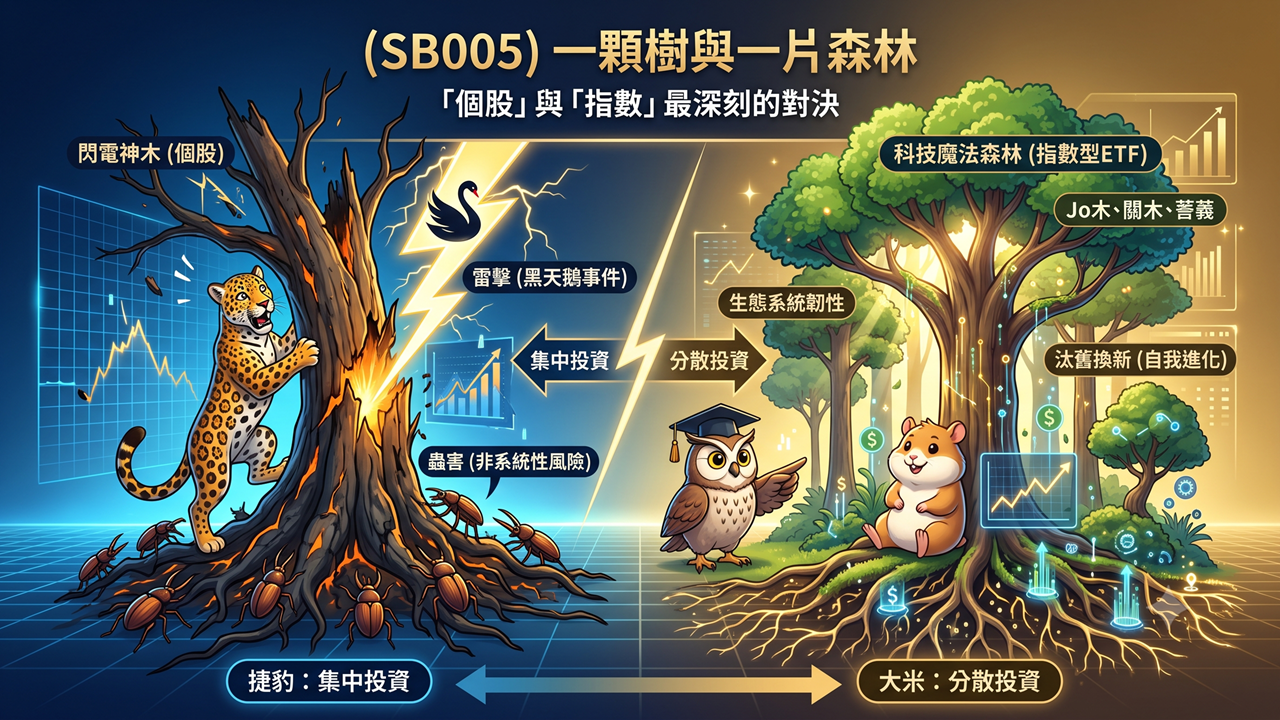 [is-005] 倉鼠大米的理財冒險｜ 一顆樹與一片森林