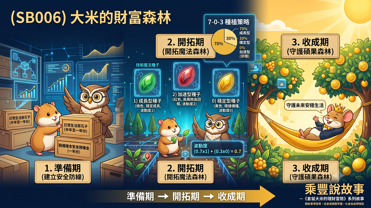 [is-006] 倉鼠大米的理財冒險｜ 大米的財富森林