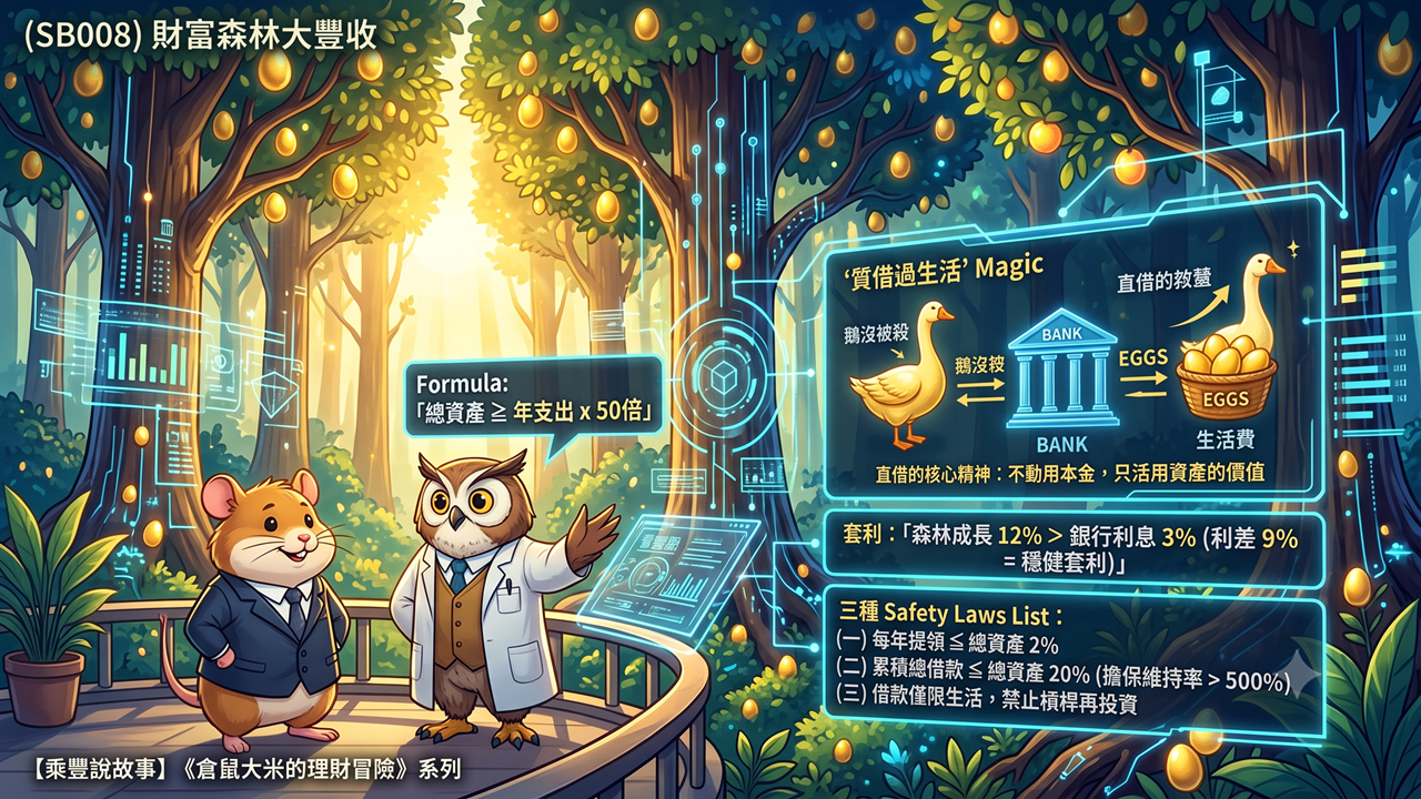 [is-008] 倉鼠大米的理財冒險｜ 財富森林大豐收