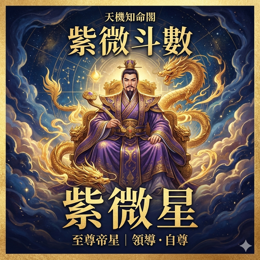 [fz-011] 紫微星：至尊帝星，具領導欲、好面子與強烈自尊。