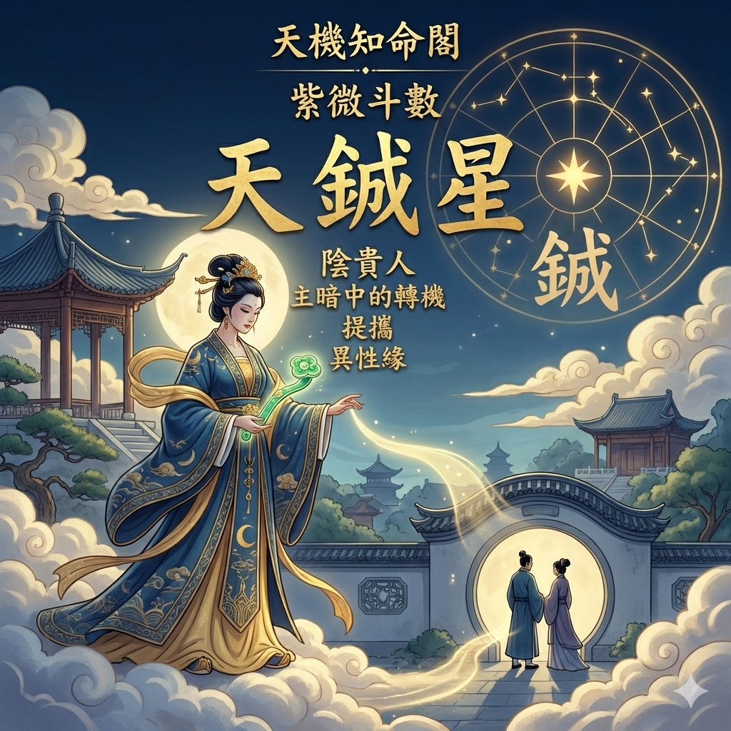 [fz-037] 
  天鉞星：陰貴人，主暗中的轉機、提攜與異性緣。