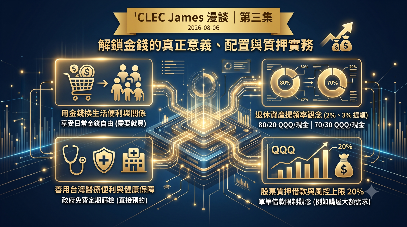 EP00003｜金錢的終極價值與資產配置的自由人生 ｜ 2026-08-06