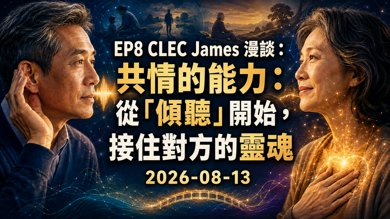 EP00008｜共情的能力：從「傾聽」開始，接住對方的靈魂｜2026-08-13